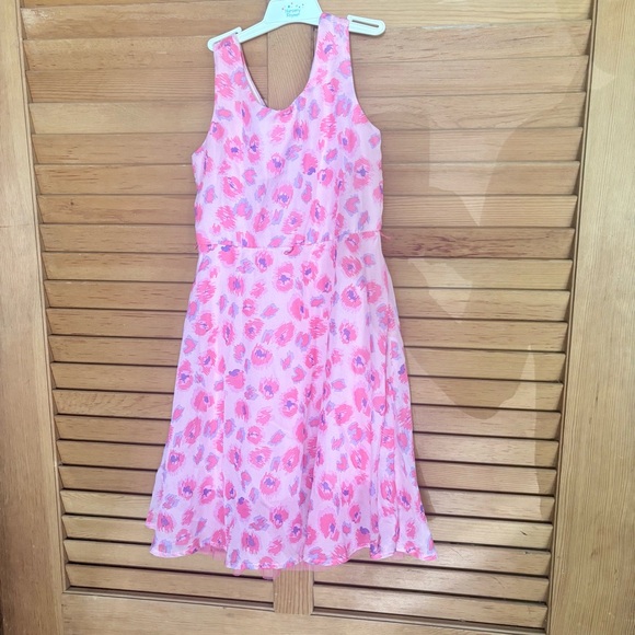 Extremely Me Other - Charming Pink Floral Kids Dress